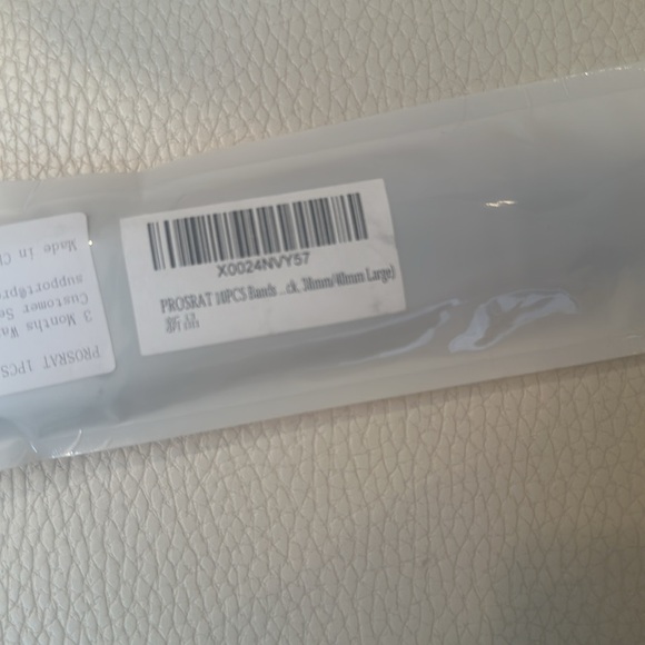 NWT Apple Watch Band Purple Band Silver Casing for Watch Face fits 38mm/40 mm - Picture 2 of 5